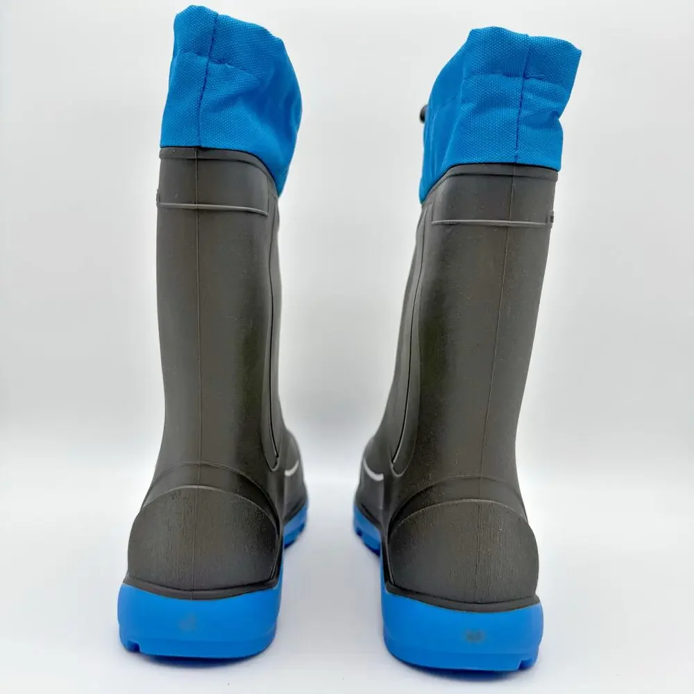 Kamik Kids Snobuster Winter Boots US 4 EU 36 Grey Blue Waterproof NIB